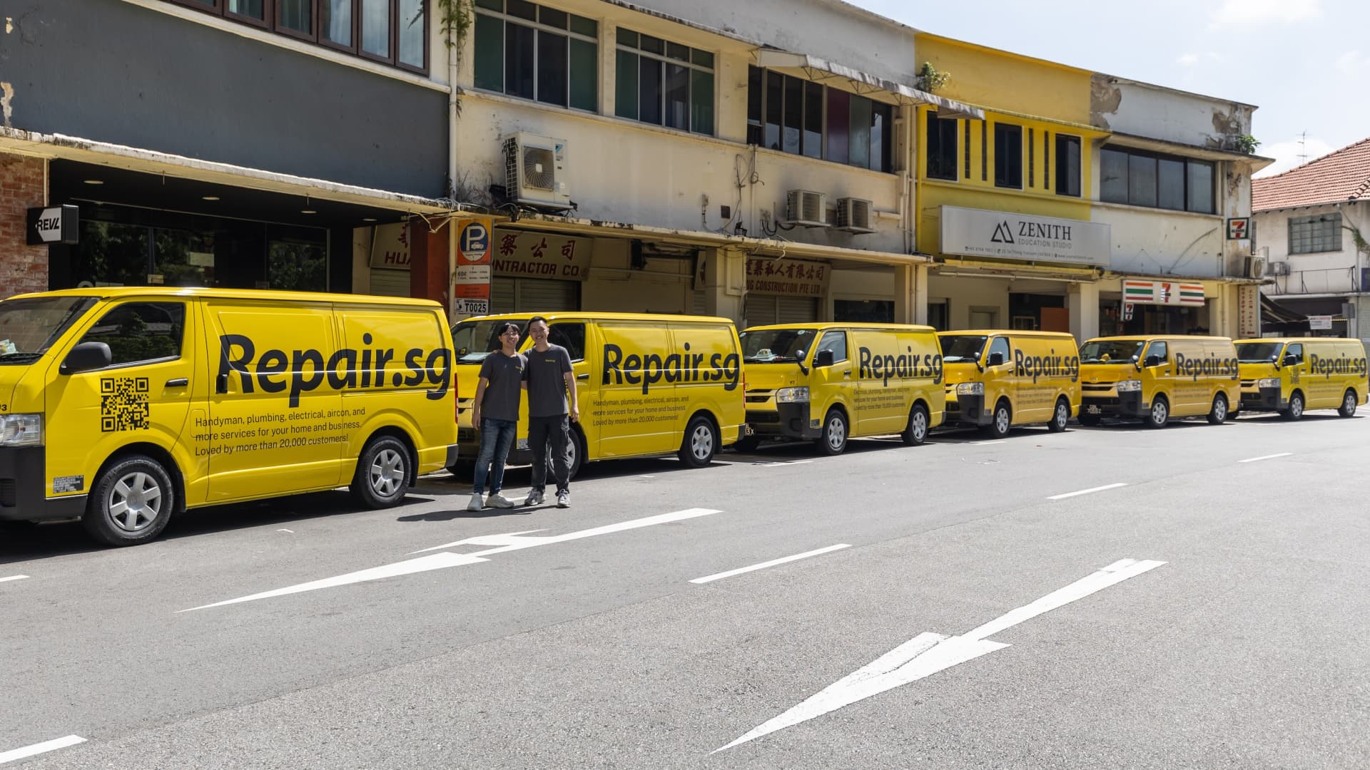 The 26-year-old’s blue-collar business brings in $1.3 million a year